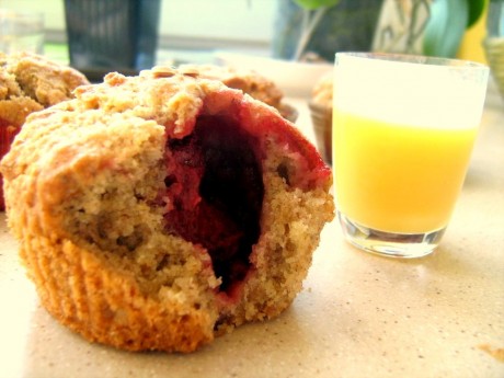 muffiny z truskawkami 2