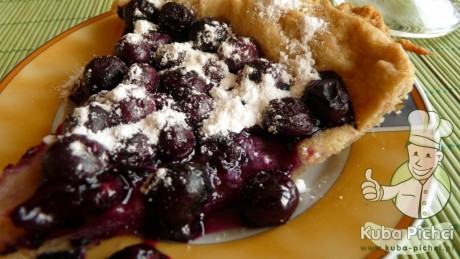 tarta z borowkami amerykanskimi