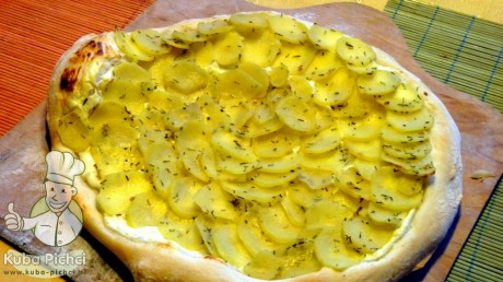 pizza z ziemniakami