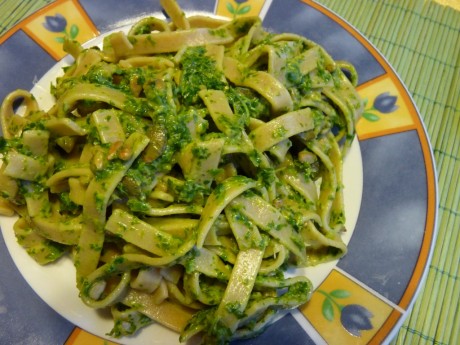 pesto szpinakowe