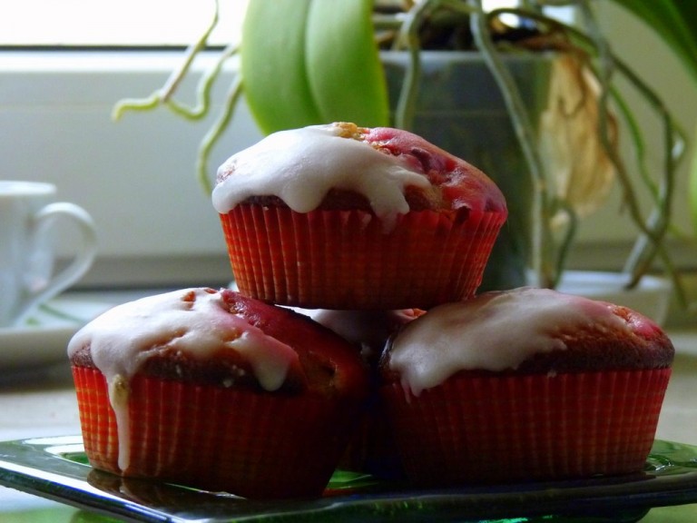 Muffiny z kiwi