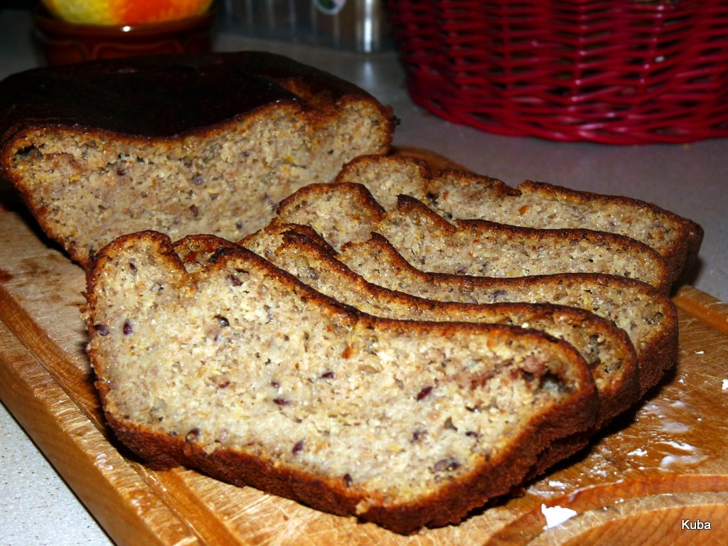 Ciasto bananowo pomarańczowe