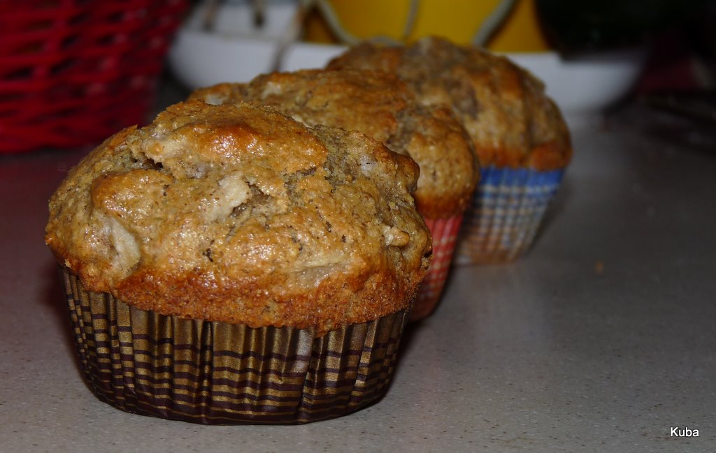 Muffiny gruszkowo-imbirowe