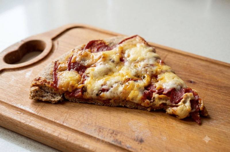 Pizza na cieście razowym
