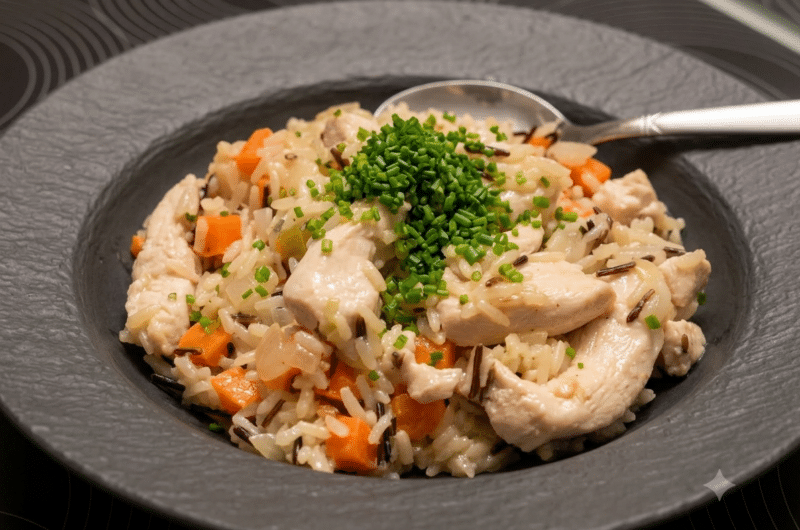 Risotto z kurczakiem