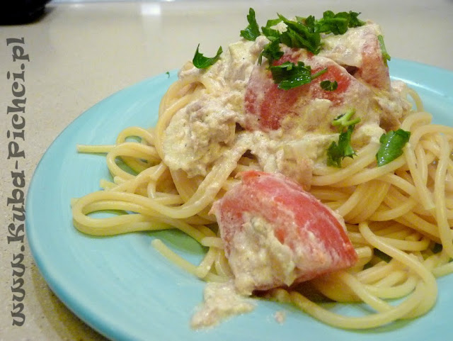 Spaghetti z tuńczykiem