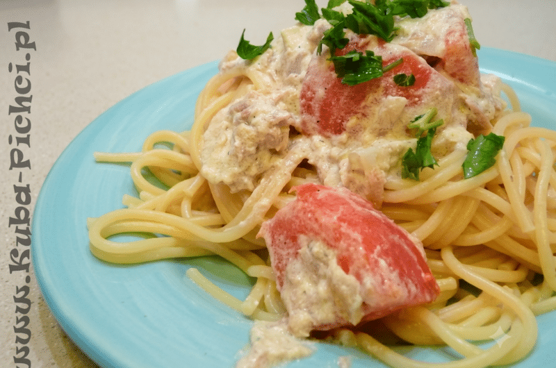 Spaghetti z tuńczykiem