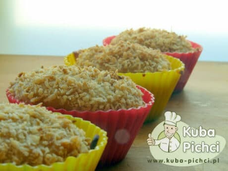 Muffiny krówkowo-kokosowe