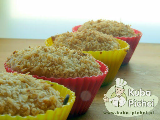 Muffiny krówkowo-kokosowe
