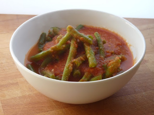 Fasolka szparagowa w pomidorach