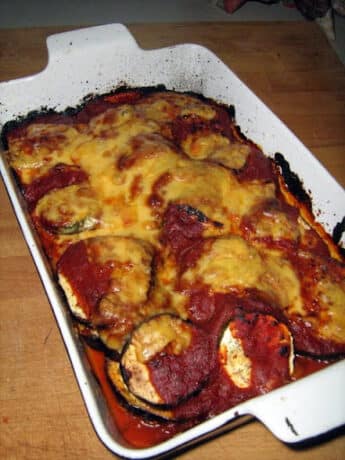 Bakłażan à la pizza