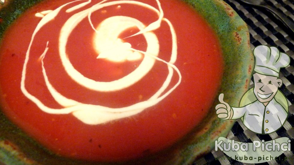 Krem pomidorowy z mozzarellą