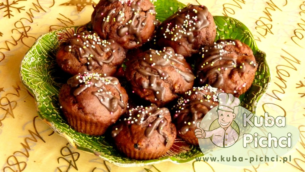 Muffiny z miodem i orzechami