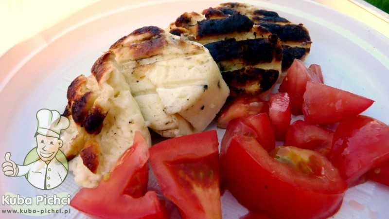 Grillowany ser halloumi
