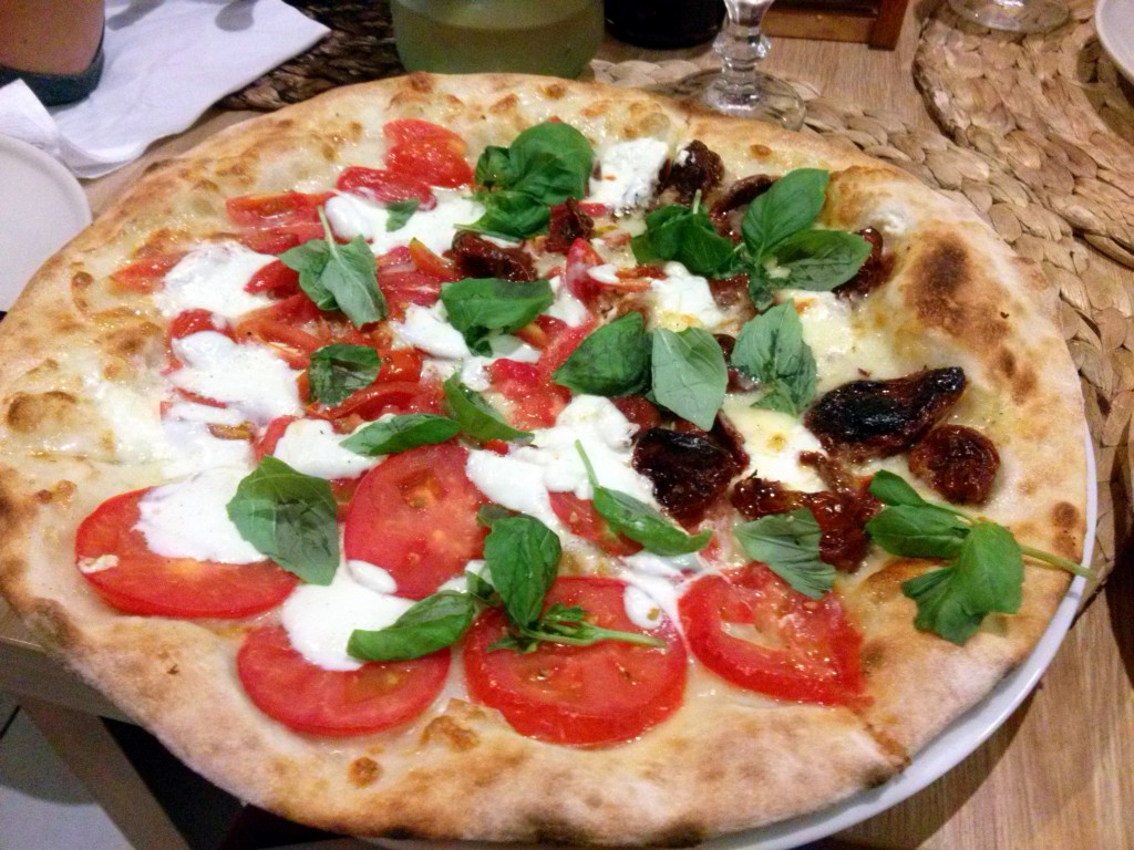 Pizza na cienkim cieście