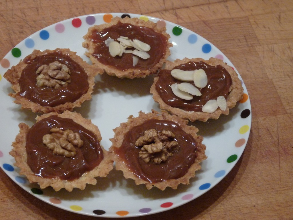 Tarteletki krówkowo-czekoladowe